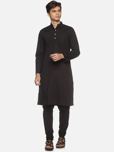 pure cotton kurta pajama solid