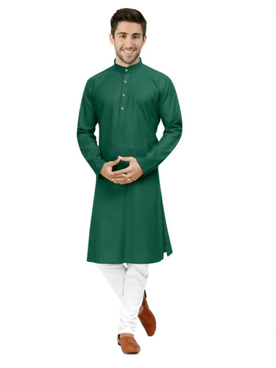 pure cotton kurta pajama solid