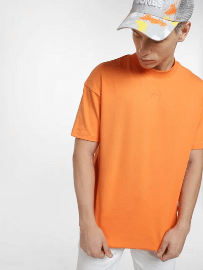 pure cotton oversize tshirt solid