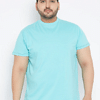 pure cotton plus size men tshirt solid