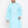 pure cotton kurta pajama solid plus size