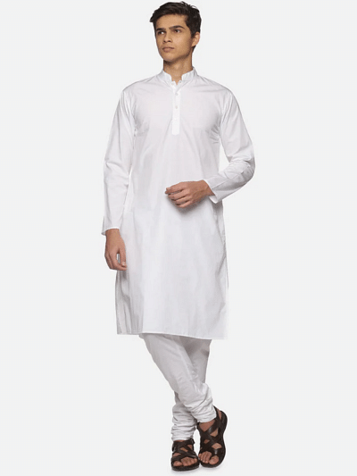 pure cotton kurta pajama solid