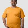 pure cotton plus size men tshirt solid