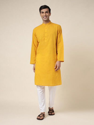 pure cotton kurta pajama solid